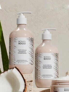 Bondi Boost Rapid Repair Bond Builder Shampoo and Conditioner for Damaged Hair